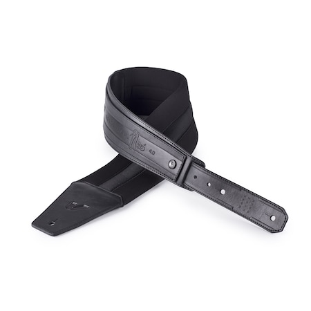 Gruv Gear SoloStrap Neo 4.0 in. Wide Guitar Strap, Extra Long, Black SS-NEO40-BLK-XL